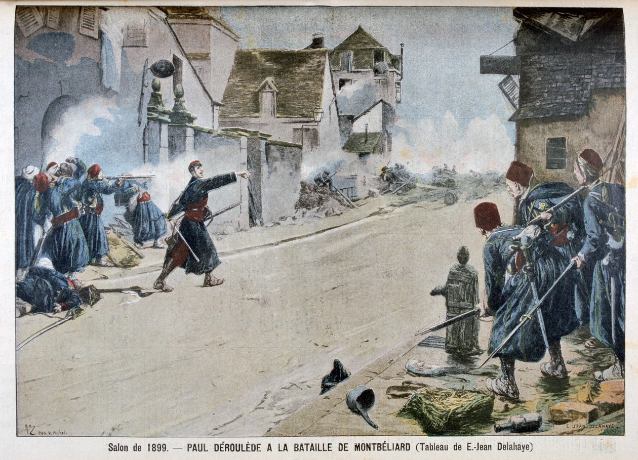 Paul Déroulède, Slaget vid Montbeliard, 1899 av Unbekannt