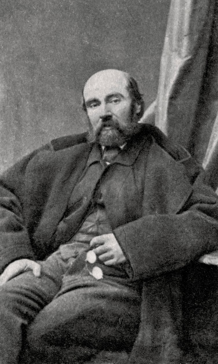 Paul Feval den äldre, fransk romanförfattare och dramatiker, 1868 av Unbekannt