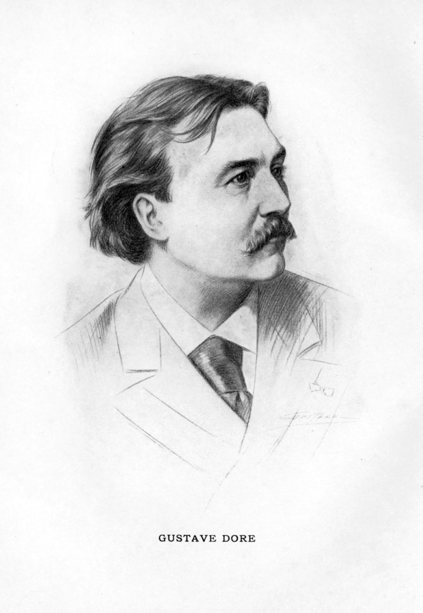 Paul Gustave Dore, fransk konstnär, 1912 av Unbekannt