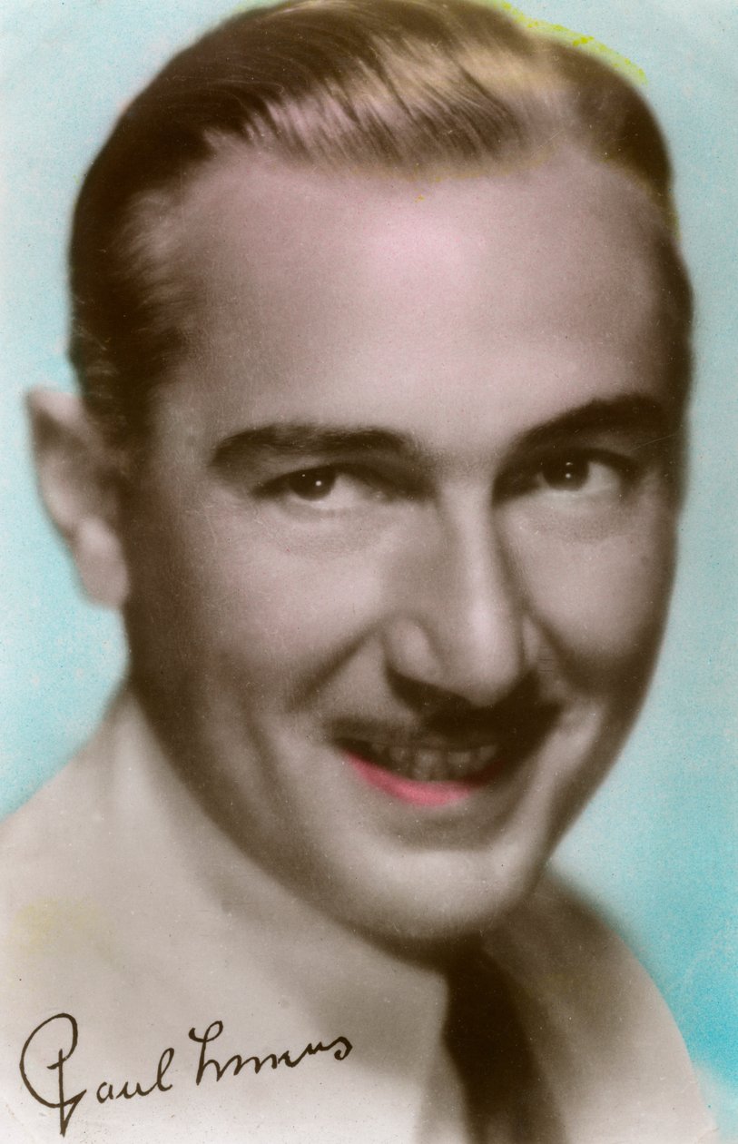 Paul Lukas 1895-1971, ungersk skådespelare, ca 1930-talet av Unbekannt