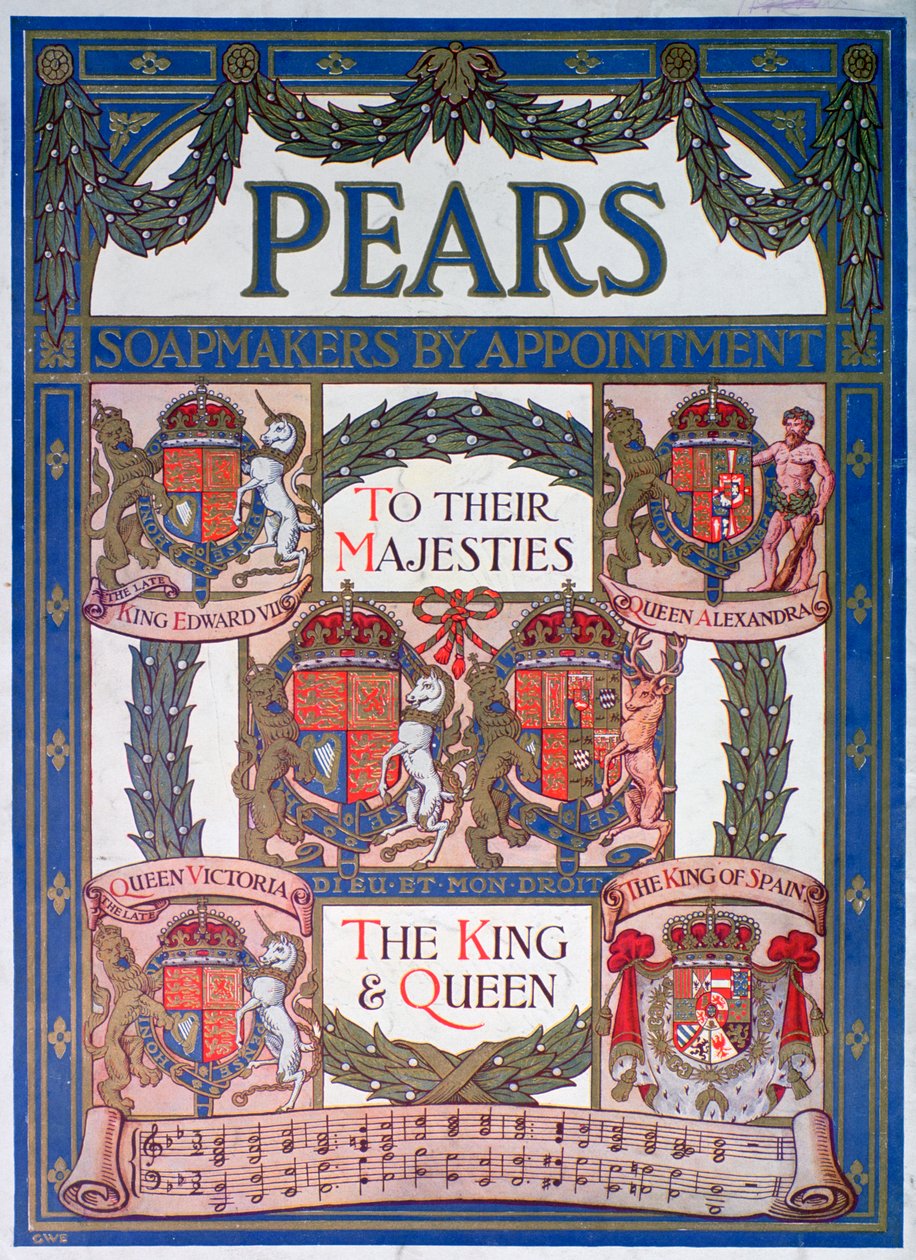 Pears tvål annons, 1911 av Unbekannt