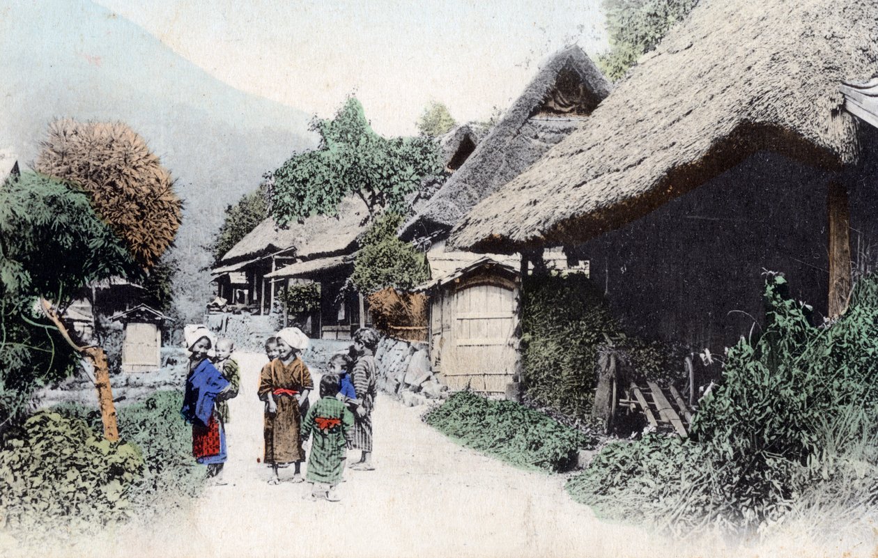 Bondebostäder, Japan, 1900-talet av Unbekannt