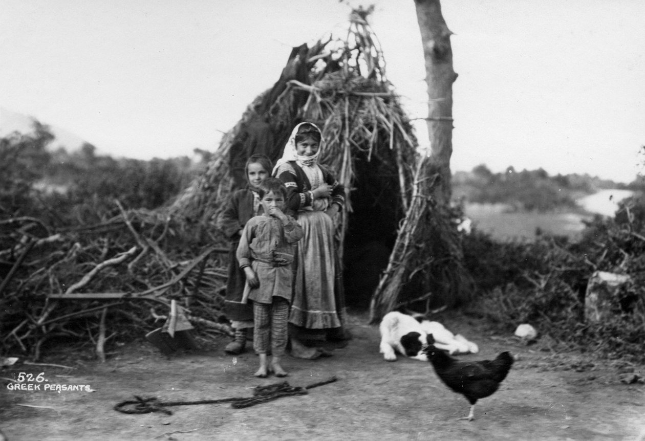 Bönder, Grekland, c1920-c1930-tal av Unbekannt