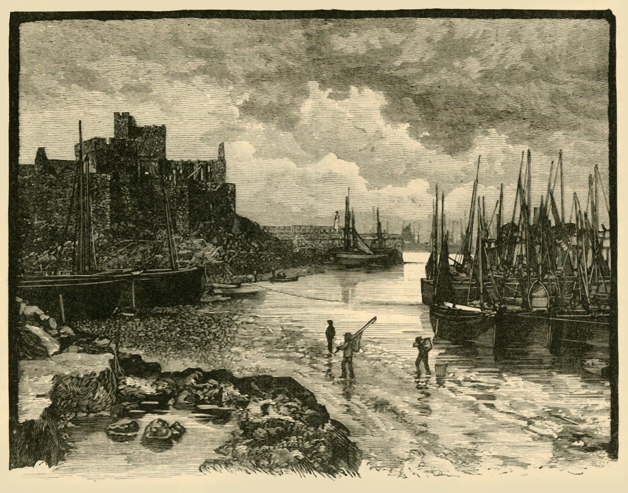Peel slott, 1898. av Unbekannt