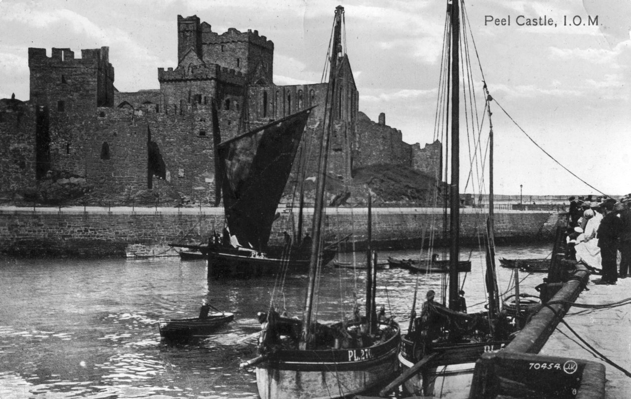 Peel castle, Isle of Man, 1900-talet av Unbekannt
