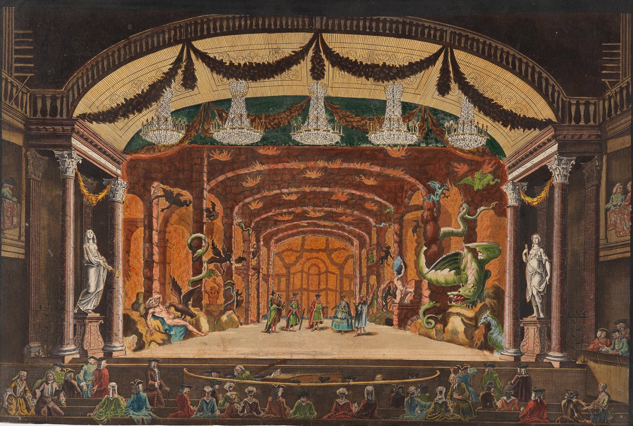 Peep Show Image, ca 1770. av Unbekannt