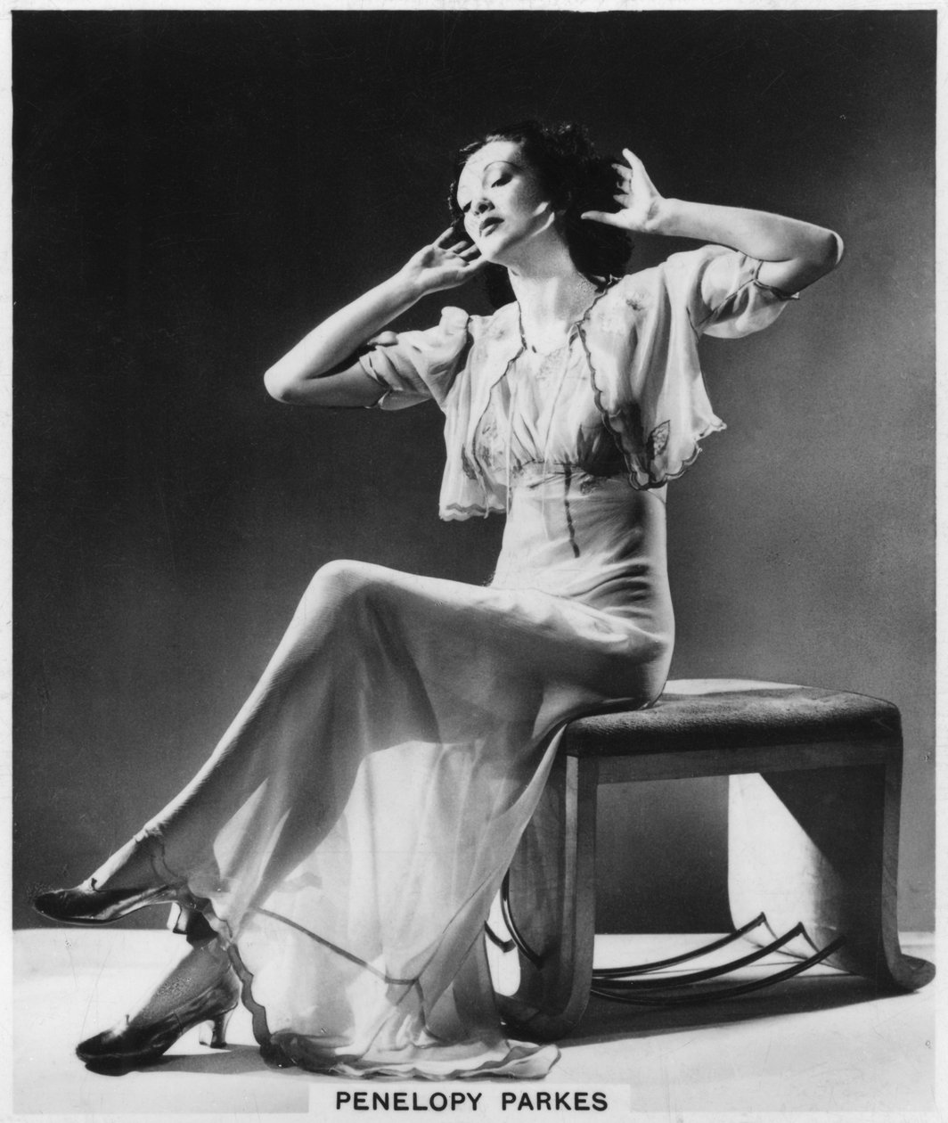 Penelope Parkes, skådespelerska, 1939 av Unbekannt