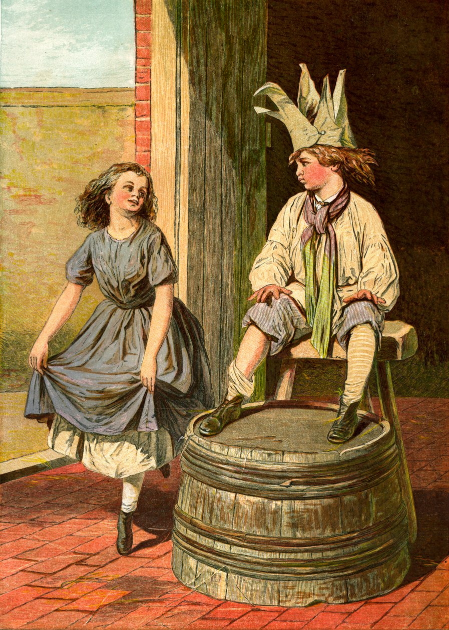 Penny Royal och Columbine, 1866-1895 av Unbekannt