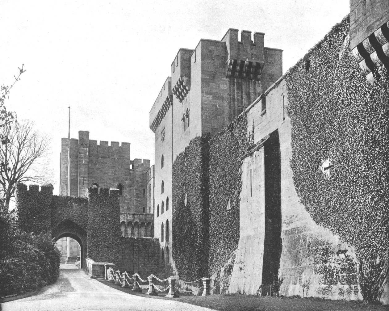 Penrhyn Castle, Bangor, North Wales, 1894. av Unbekannt