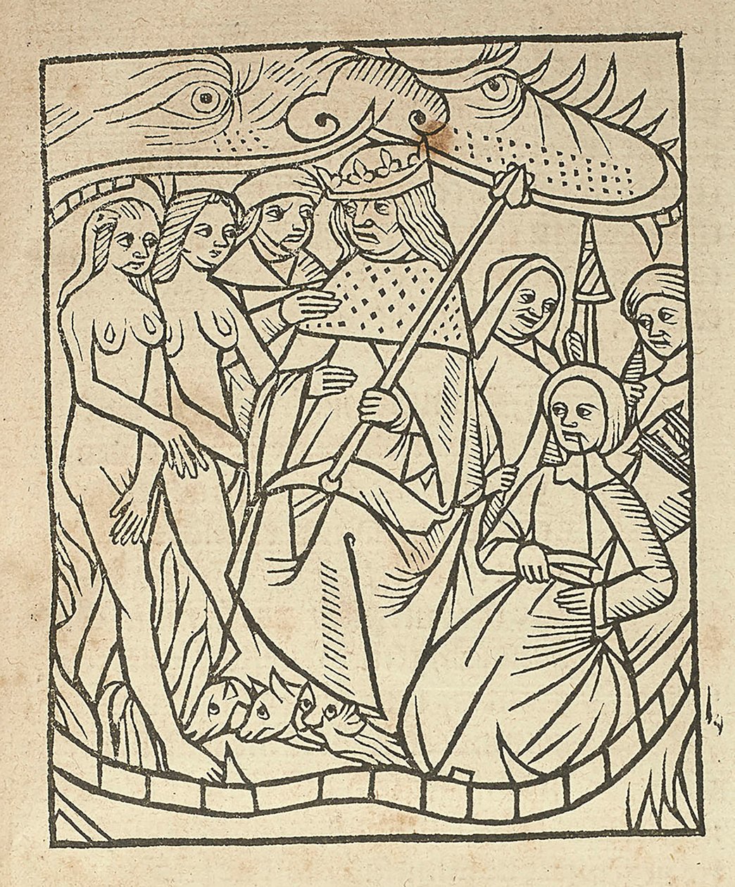Perceval, berättelsen om gralen av Chrétien de Troyes, 1523. av Unbekannt