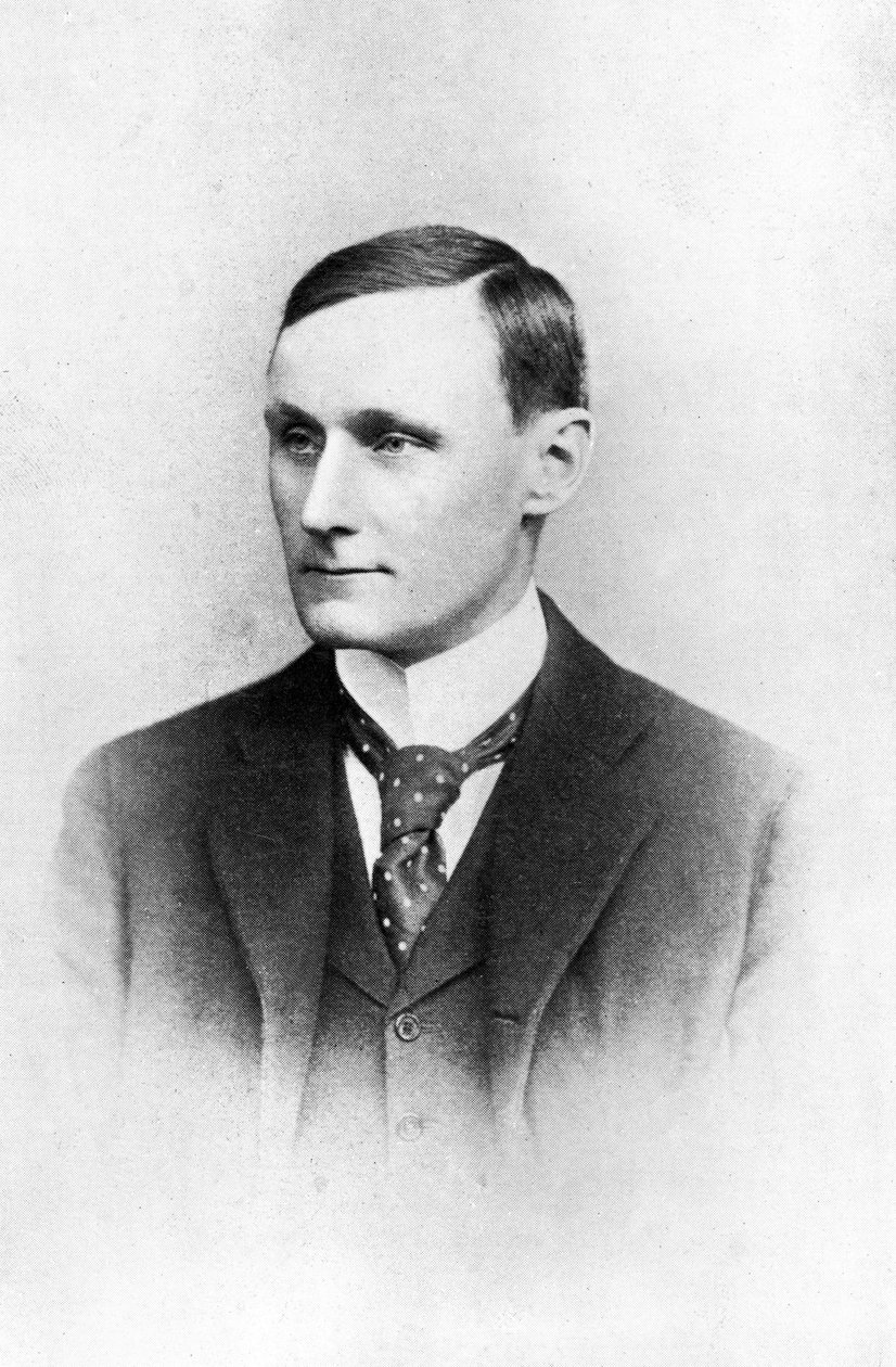 Percy Sinclair Pilcher, engelsk designer och segelflygare, ca 1895 av Unbekannt
