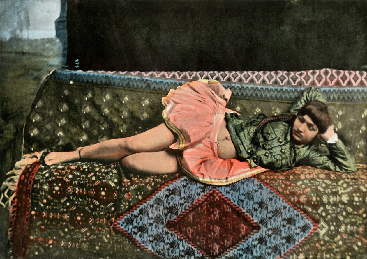 Persane Dans Le Harem, perser i haremet, 1900. av Unbekannt