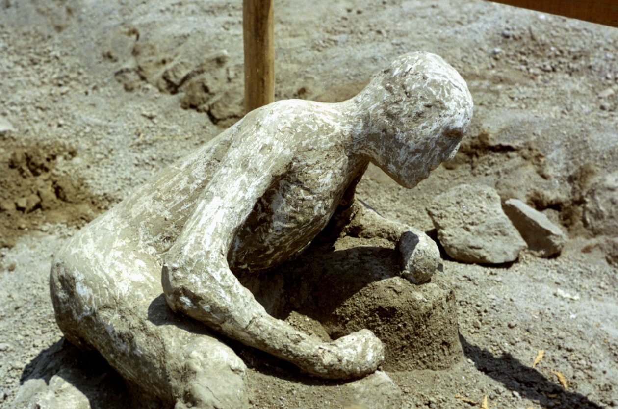 Person dödad av Pompeji-utbrottet, 79 e.Kr av Unbekannt
