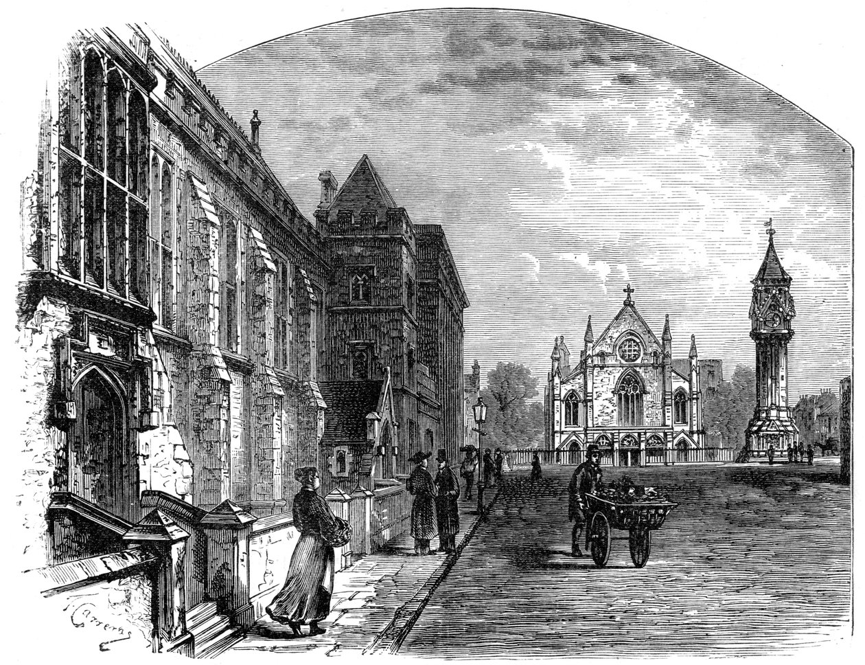 Pery Square, Limerick. c1800-talet av Unbekannt