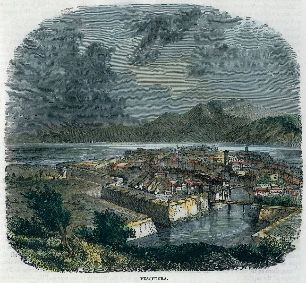 Peschiera del Garda, Italien, c1875 av Unbekannt