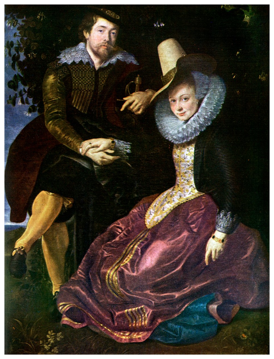 Peter Paul Rubens, flamländsk barockkonstnär, 1609 1956 av Unbekannt