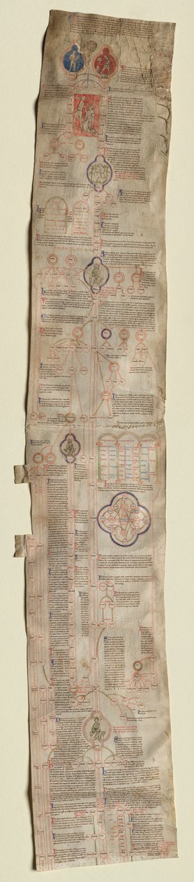 Peter av Poitiers Compendium of Historiae in Genealogia Christi pair, ca. 1220 av Unbekannt