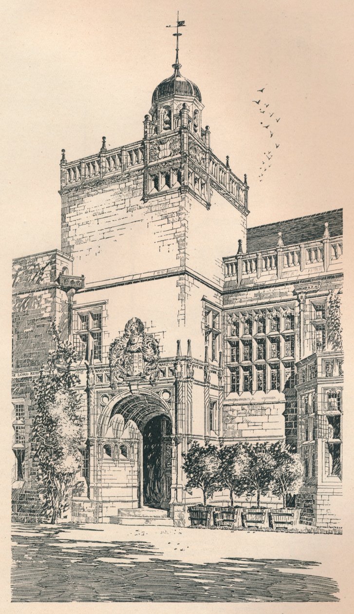 Peverey, Shropshire, Sir Aston Webb. P.R.A. Arkitekt, c1919 av Unbekannt