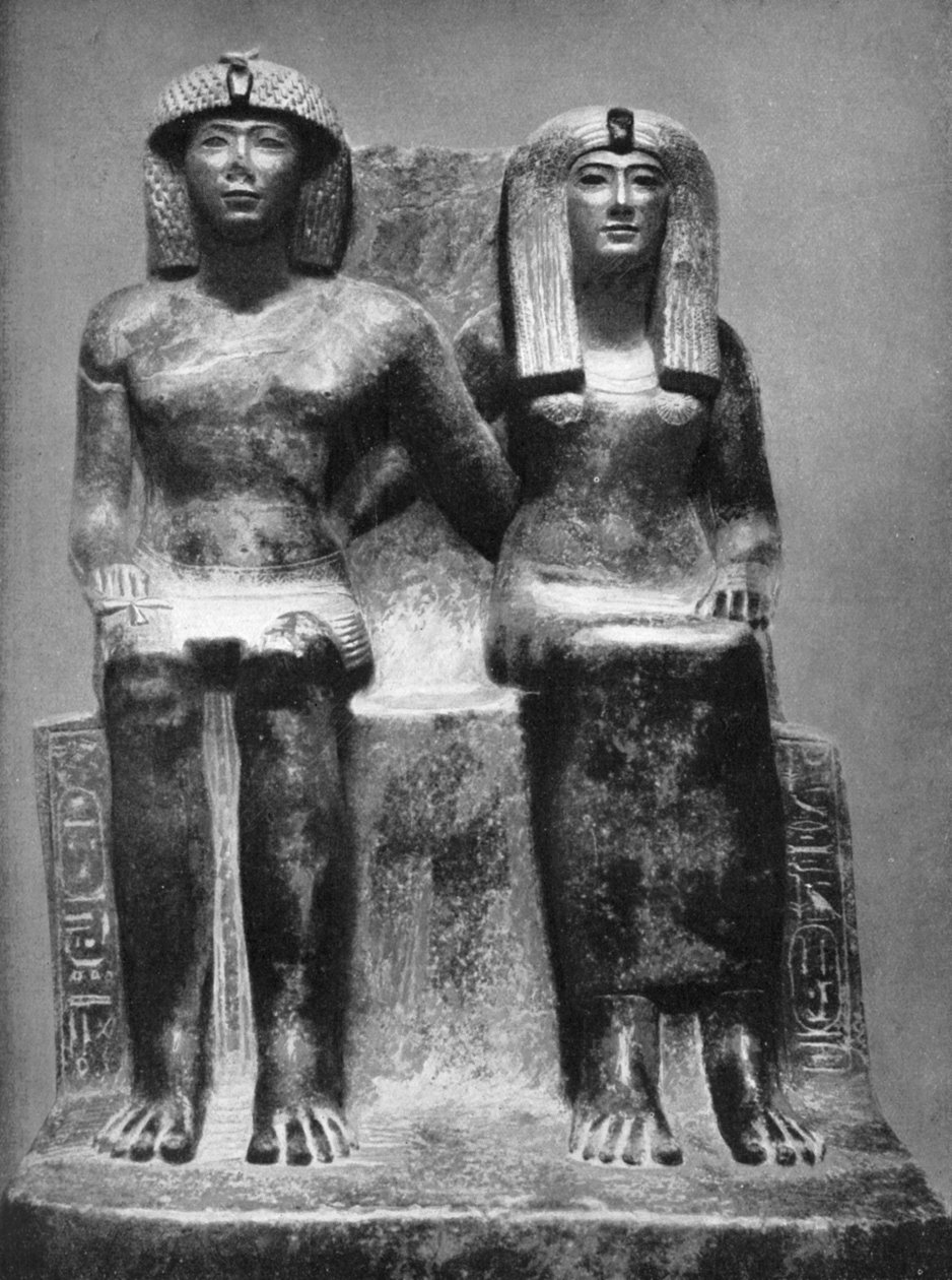 Farao Thutmose IV och hans drottning, 1933-1934 av Unbekannt