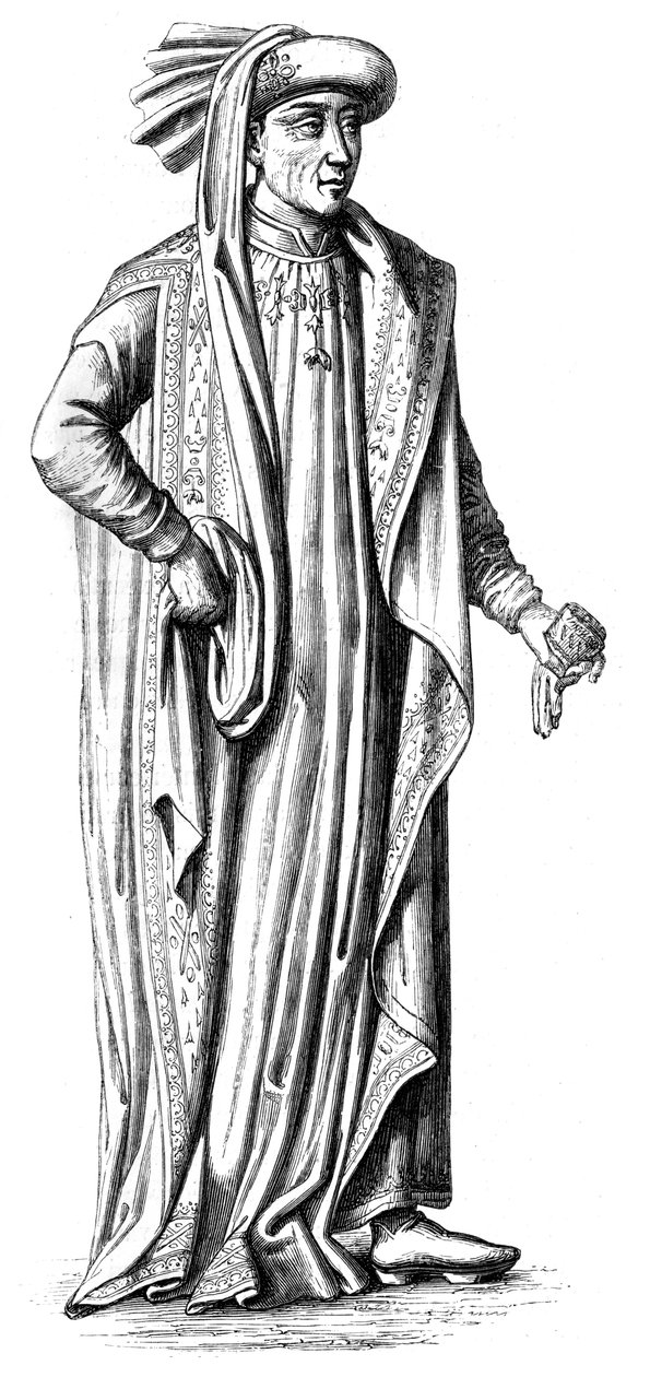 Filip den gode 1396-1467, hertig av Bourgogne, 1400-talet 1849 av Unbekannt