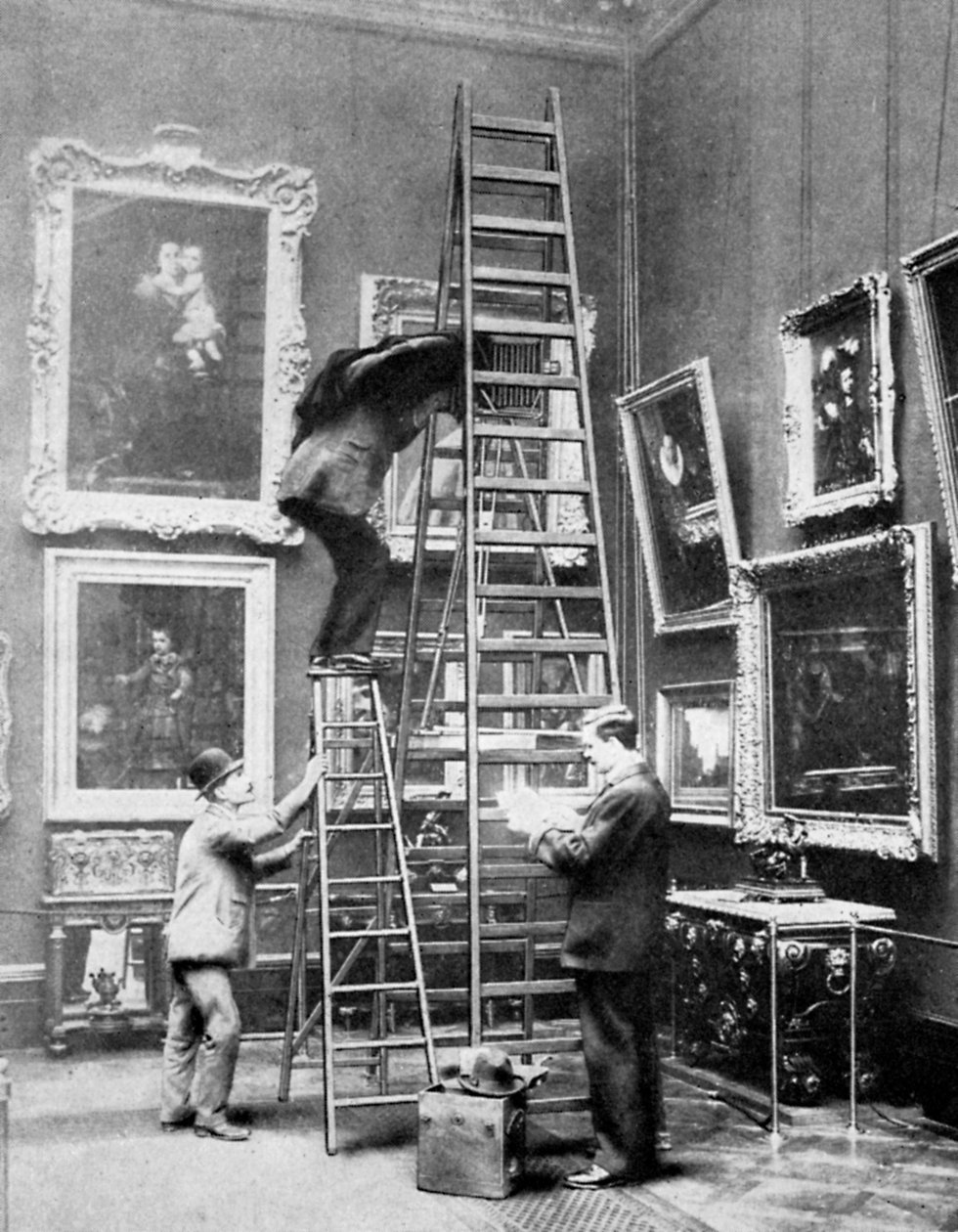 Fotografering vid Wallace Collection, London, 1908-1909 av Unbekannt