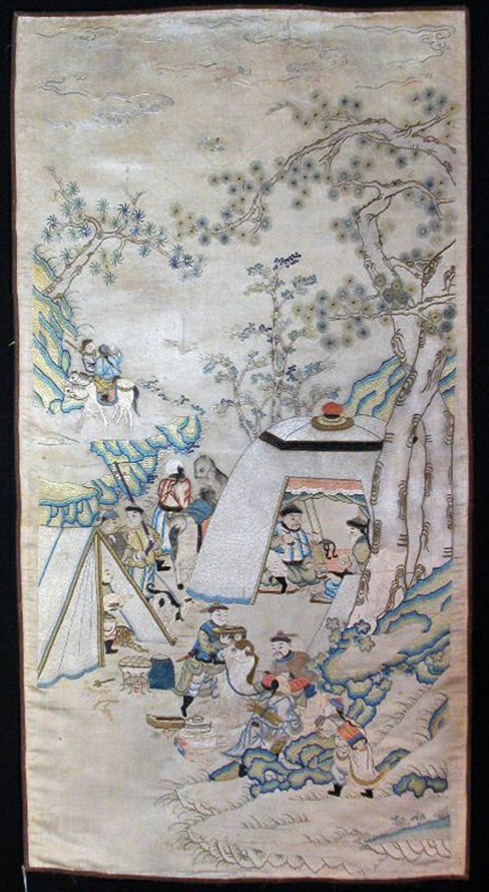 Bild, Kina, 1700-talet, Qingdynastin 1644-1911. av Unbekannt