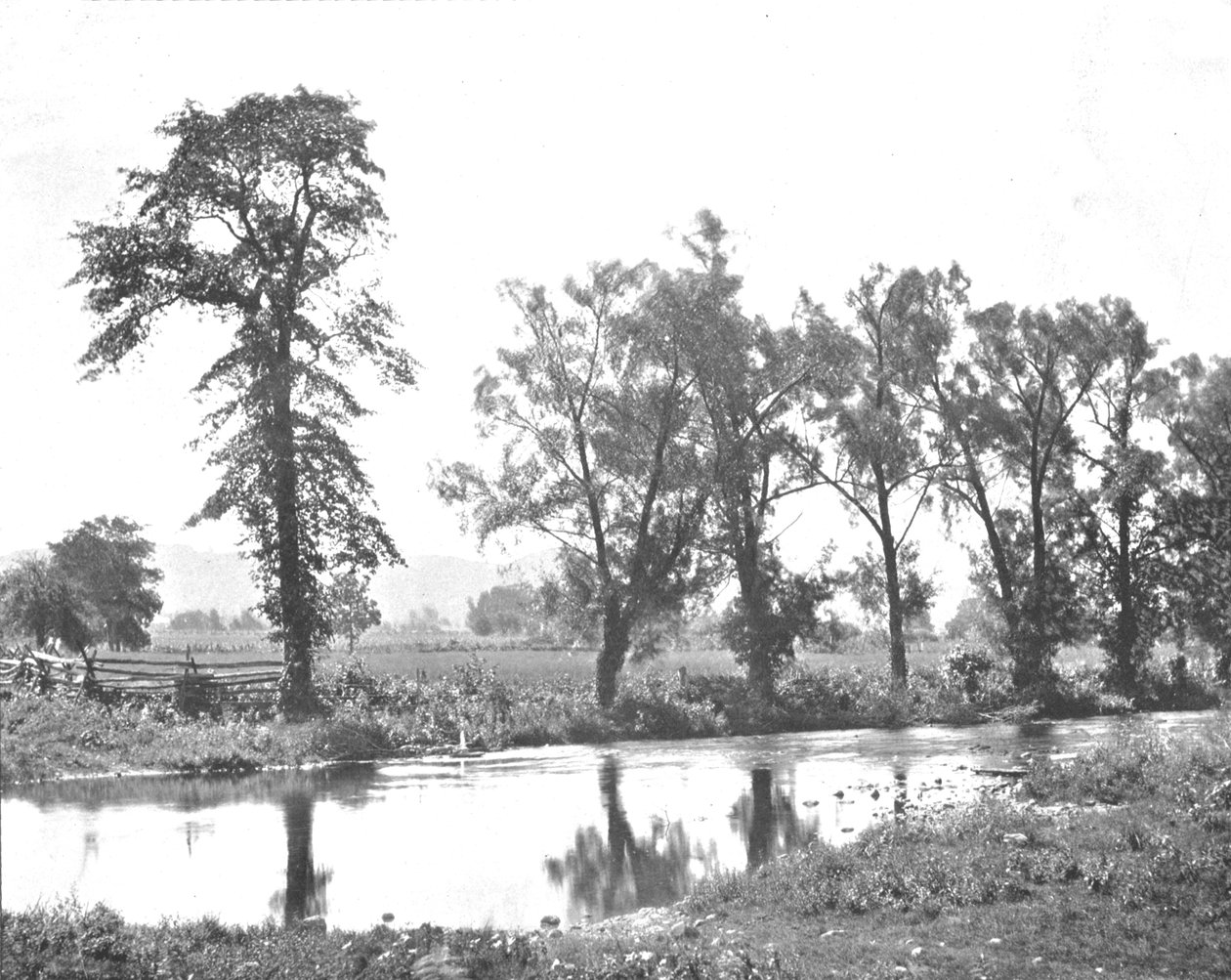 Pittoresk utsikt nära Schooleys Mount, New Jersey, USA, c1900. av Unbekannt