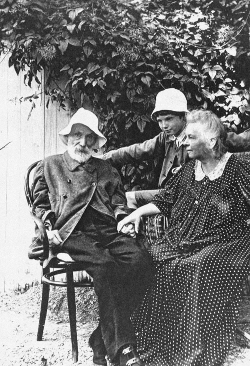 Pierre-Auguste och Aline Renoir, Les Collettes i Cagnes av Unbekannt