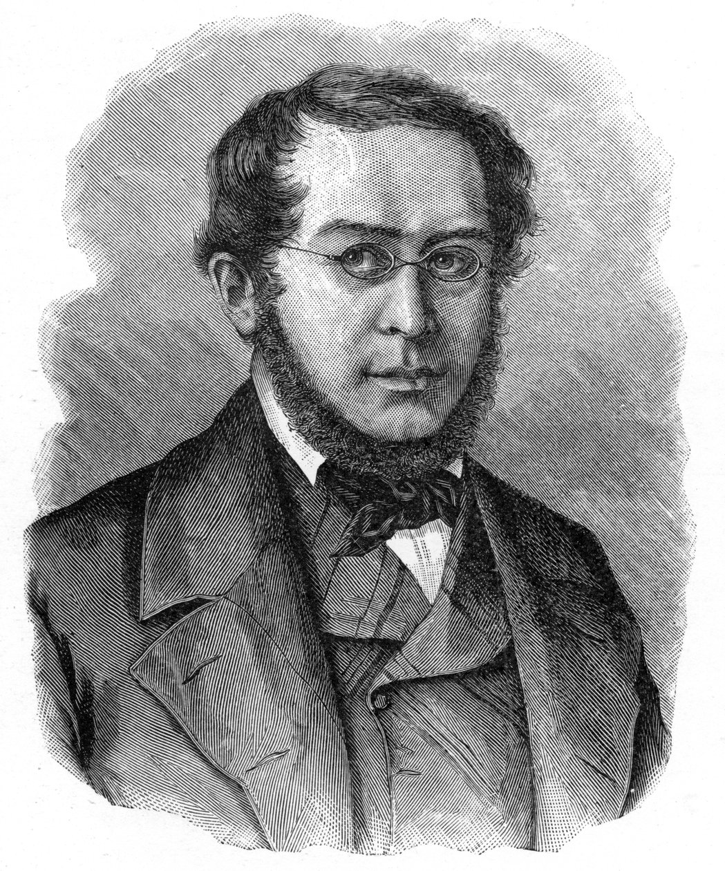 Pierre-Joseph Proudhon, fransk mutualistisk politisk filosof från 1800-talet, 1903 av Unbekannt