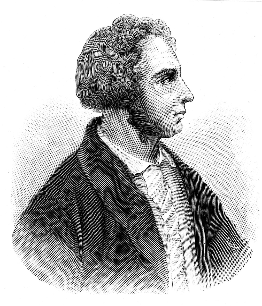 Pierre-Simon Ballanche 1776-1847, fransk social- och religiös filosof av Unbekannt