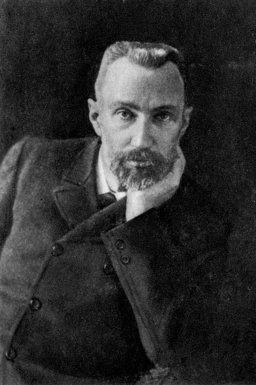 Pierre Curie, fransk kemist och fysiker, 1899 av Unbekannt