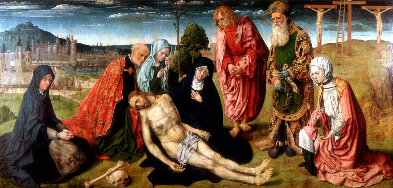 Pieta av Saint-Germain-des-Pres, c1500 av Unbekannt