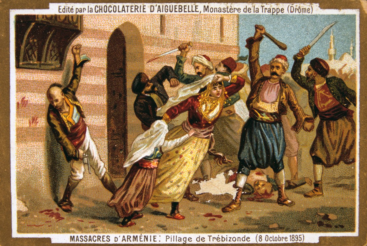 Plundring av Trebizond, 8 oktober 1895 av Unbekannt