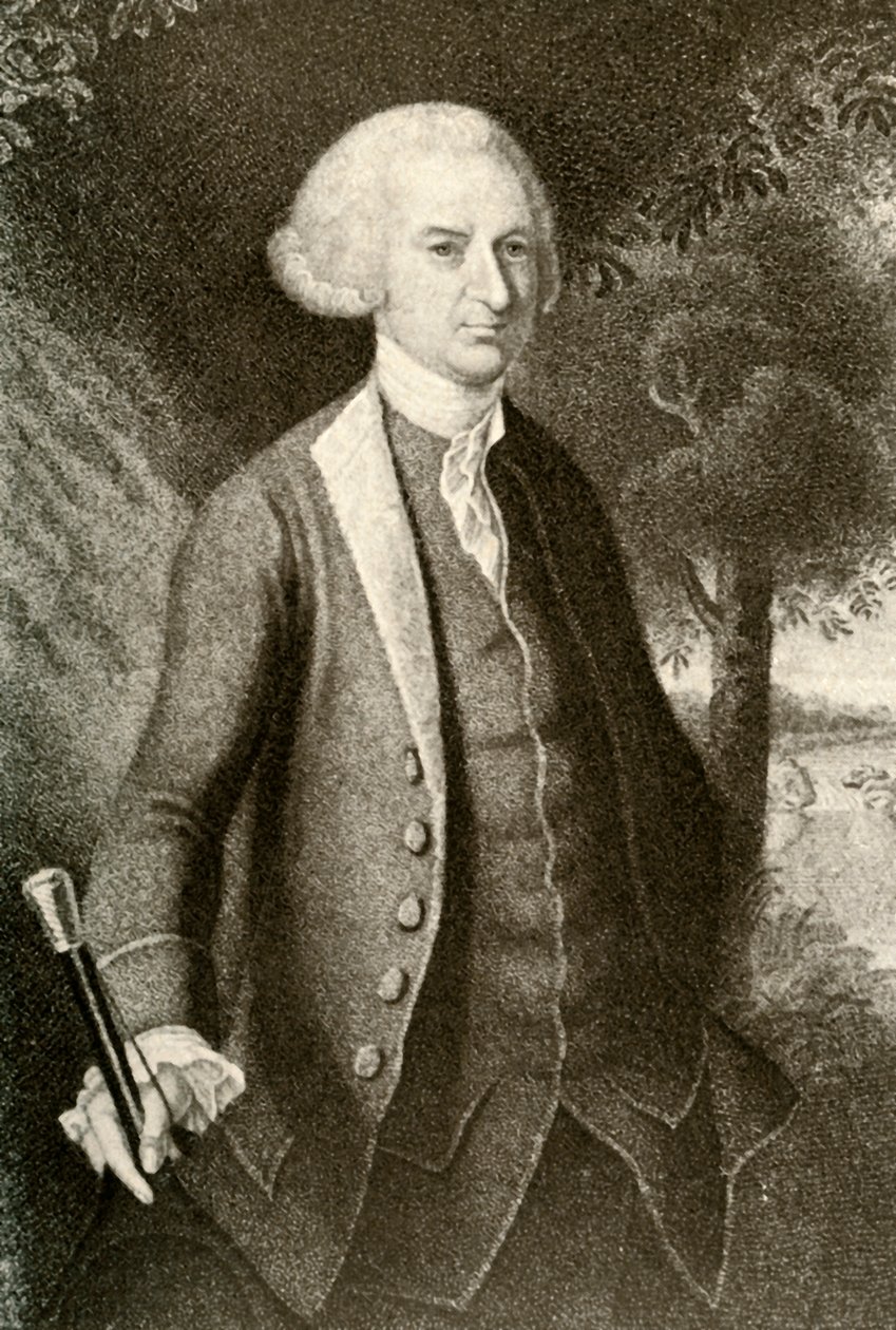 Vanlig men stilig herrkostym i Pennsylvania vid revolutionens utbrott, c1765, 1937 av Unbekannt