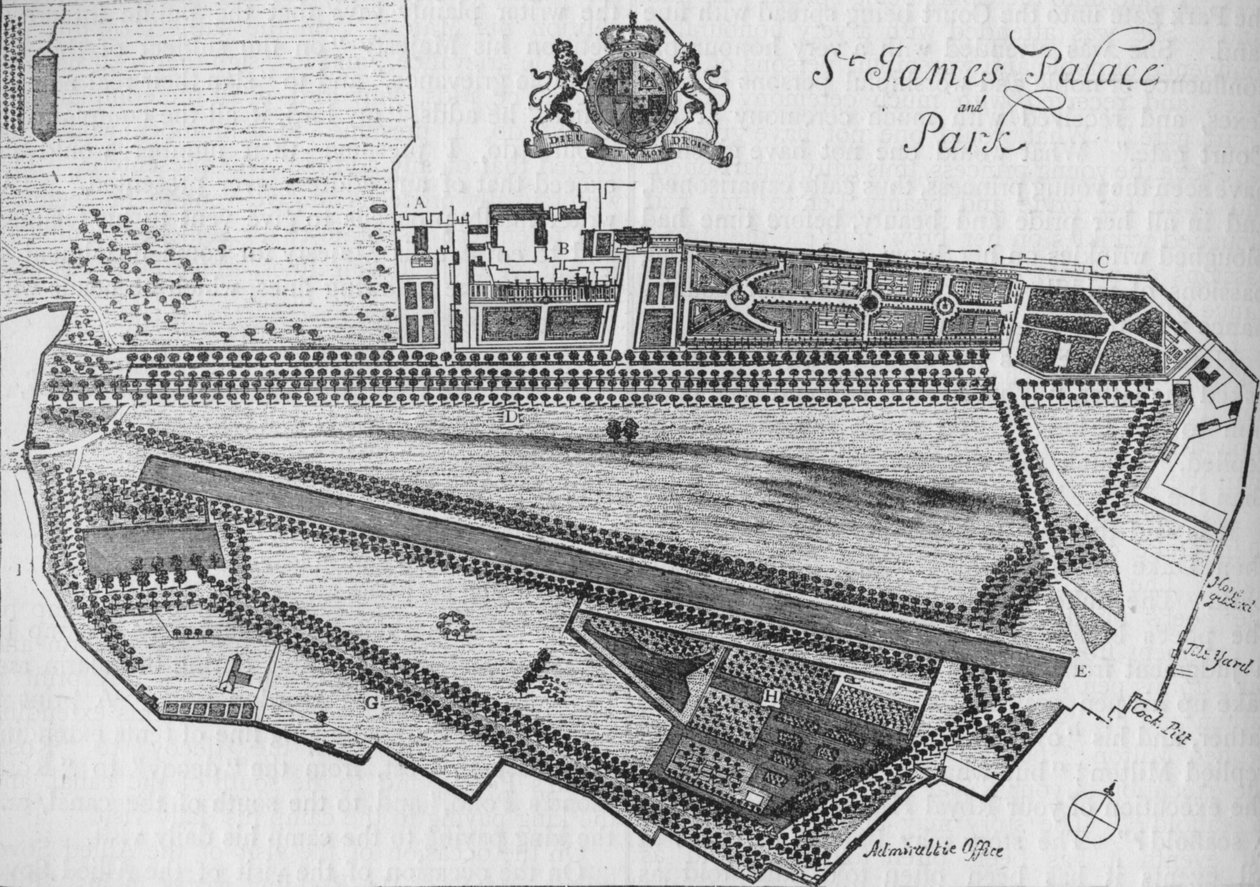 Plan över St James