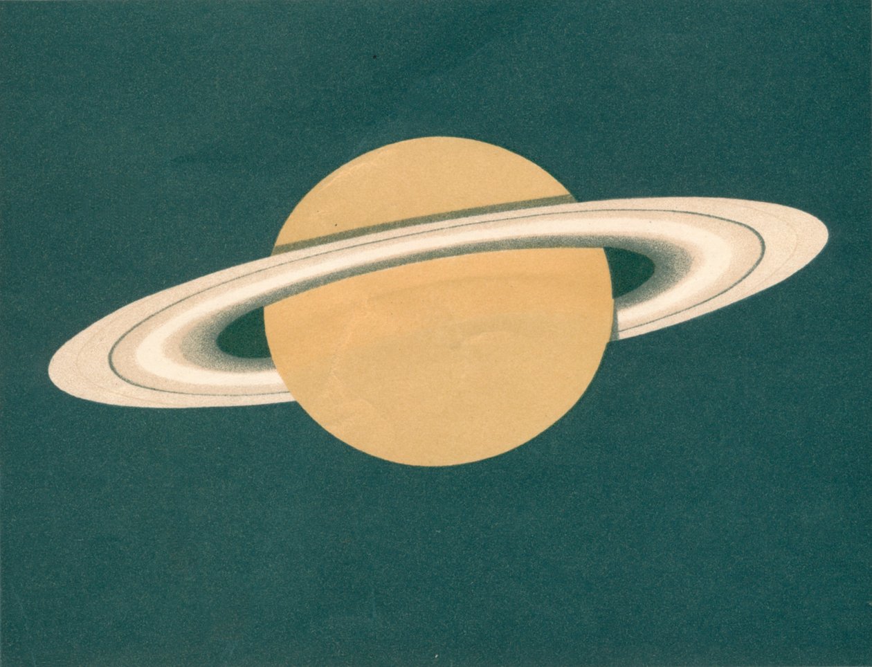 Planeter - Fig.2. Saturnus, c1902 av Unbekannt