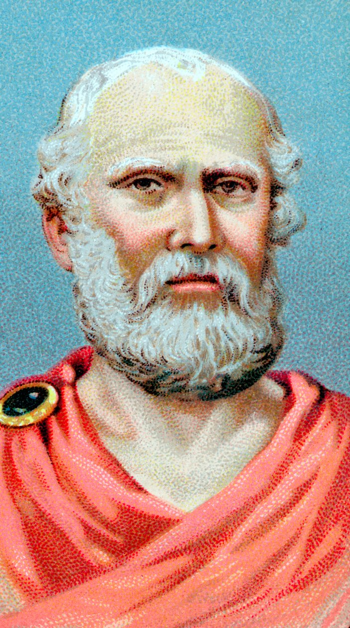 Platon c428-c348 f.Kr., antik grekisk filosof av Unbekannt