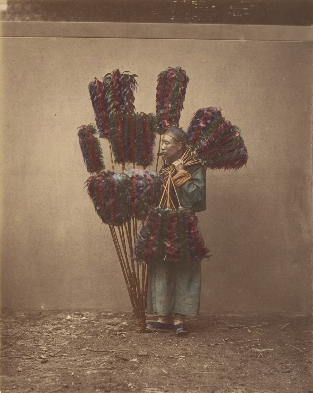 Plumassier, 1870-talet. av Unbekannt