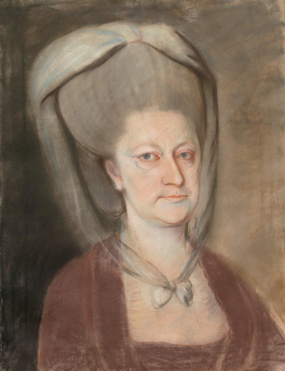 Porträtt av grevinnan Anna Maria Eszerhazy, f. Erdödy av Unbekannt