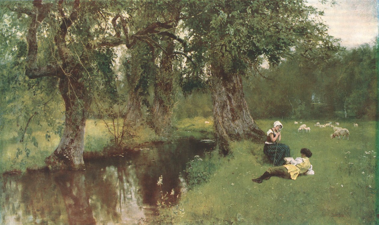 Poet och bonde, c1902. av Unbekannt