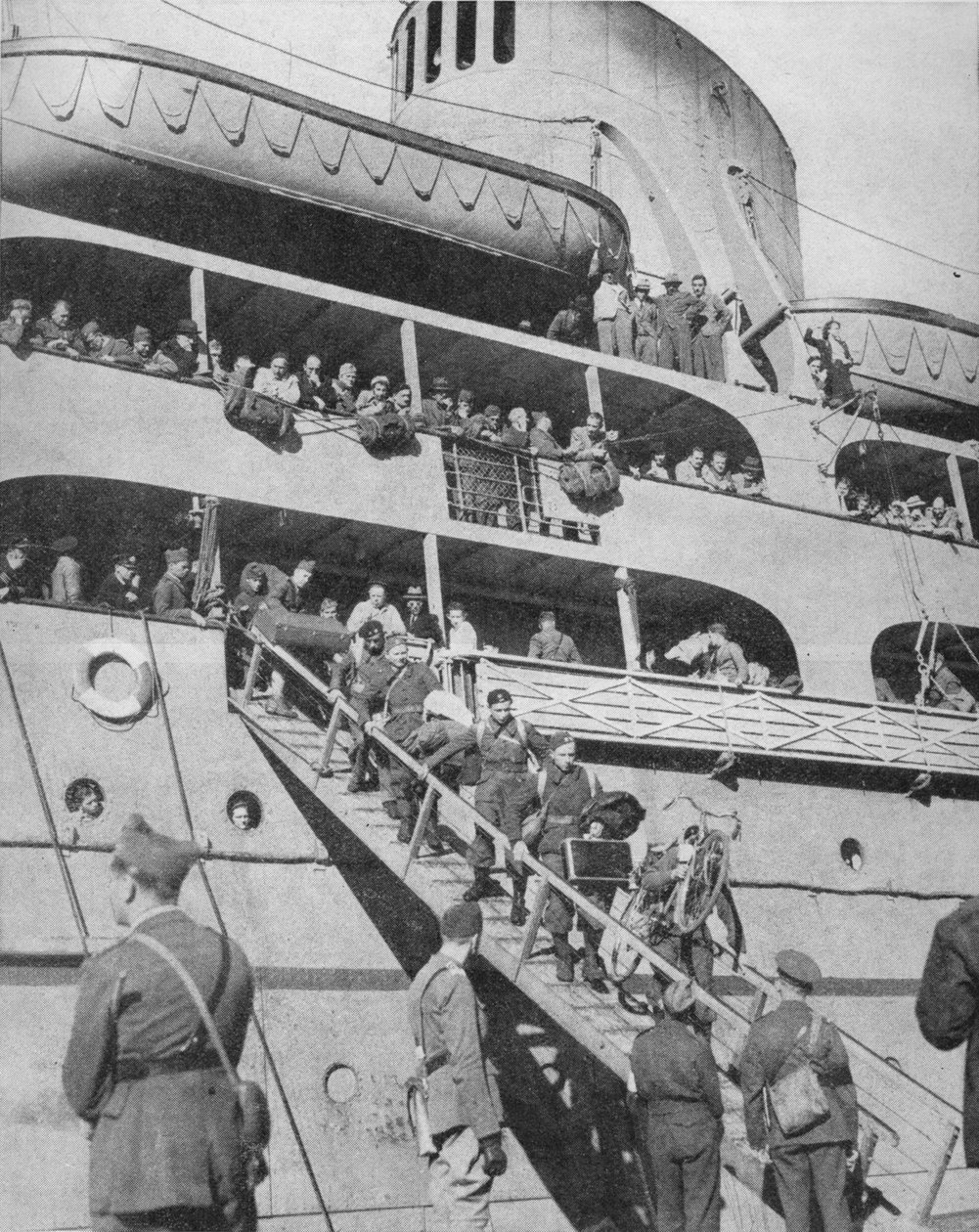 Polska trupper att slåss med Storbritannien, 1940, 1940 av Unbekannt