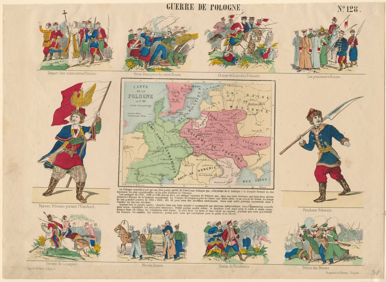 Polska kriget, 1831 av Unbekannt