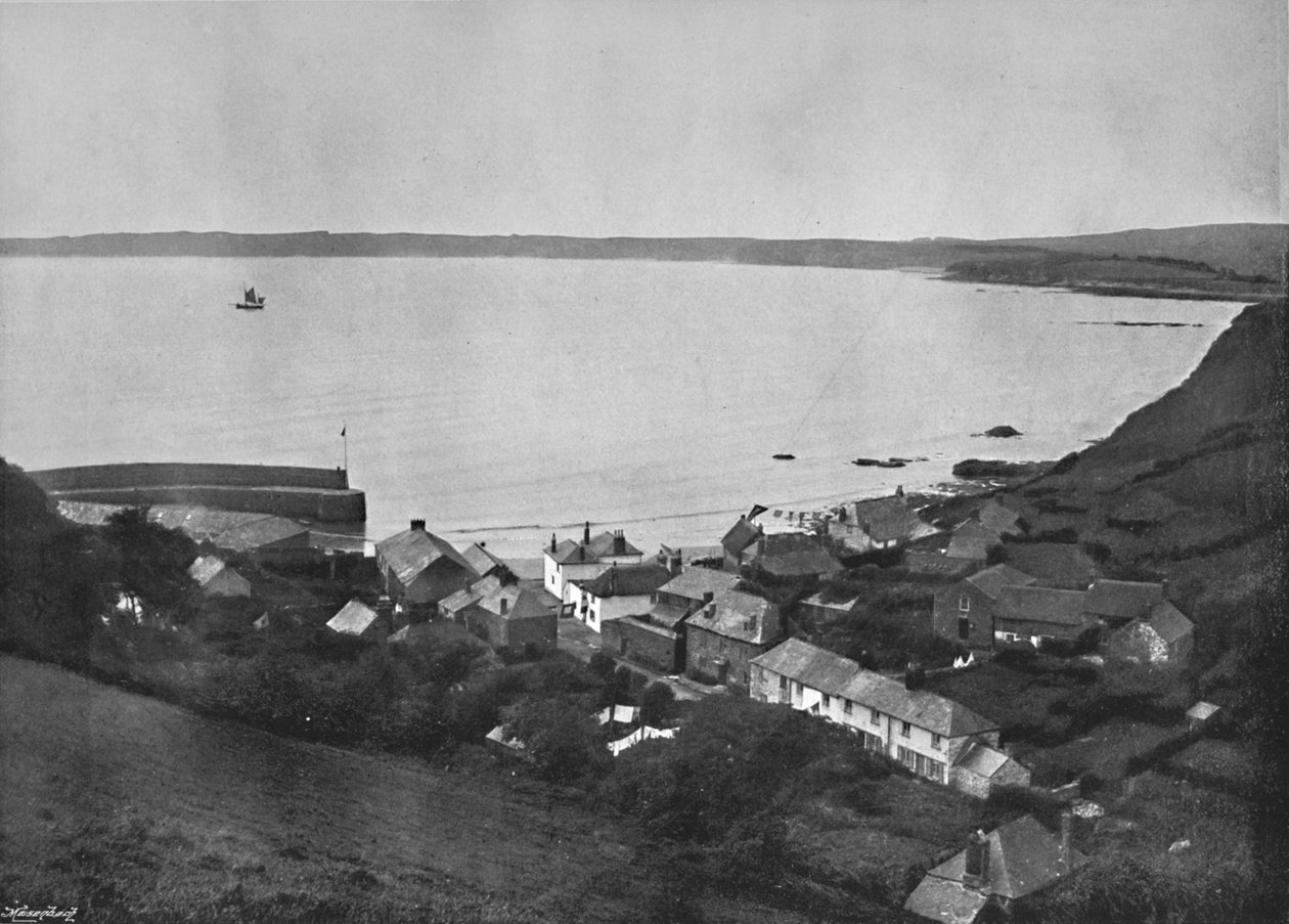 Polkerris - A Remote Cornish Village, 1895 av Unbekannt