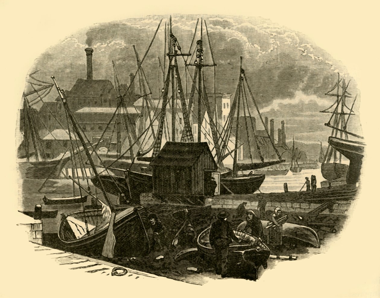 Poole Harbour, 1898. av Unbekannt