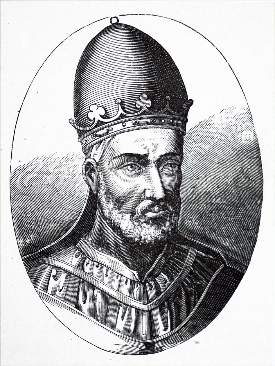 Påven Honorius III av Unbekannt