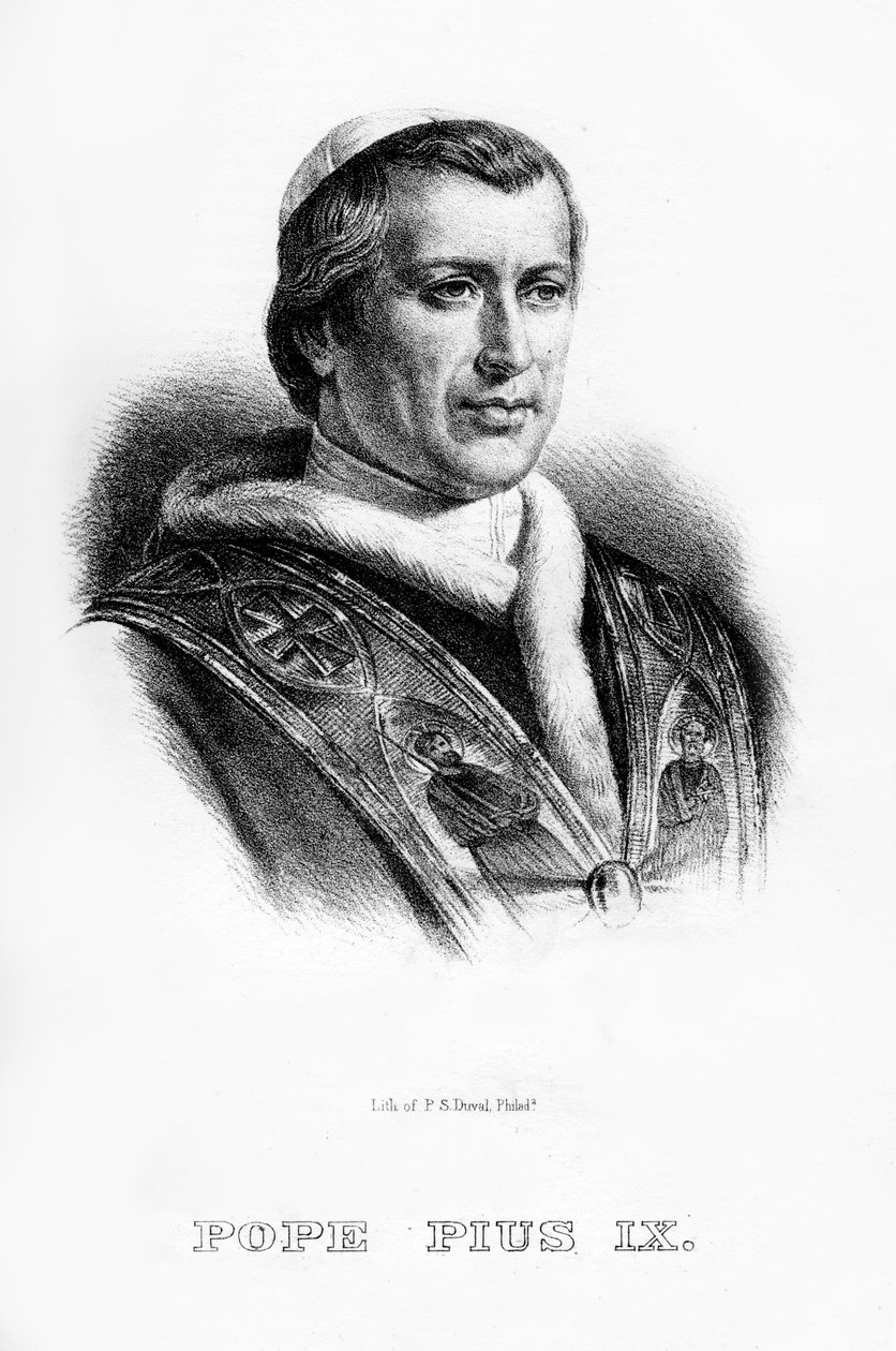 Påven Pius IV, 1854 av Unbekannt
