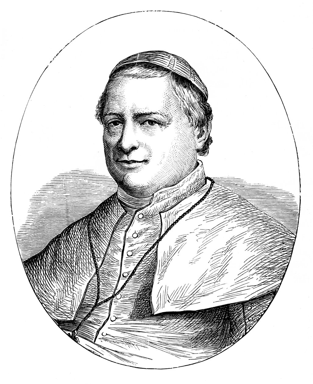 Påven Pius IX, 1792-1878 av Unbekannt