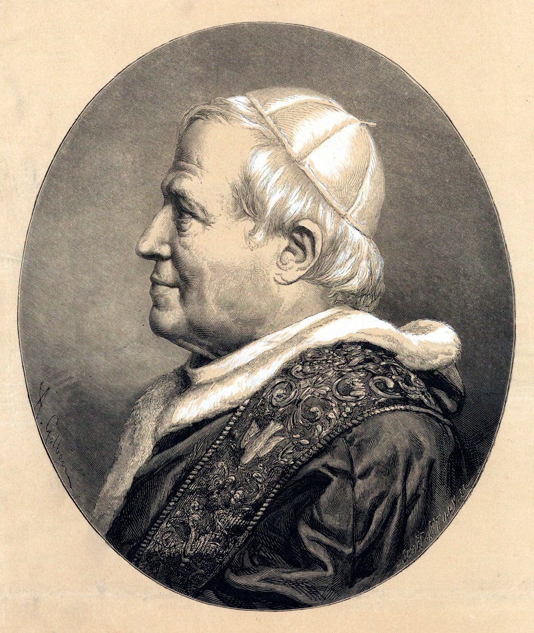 Påven Pius IX, 1846 av Unbekannt