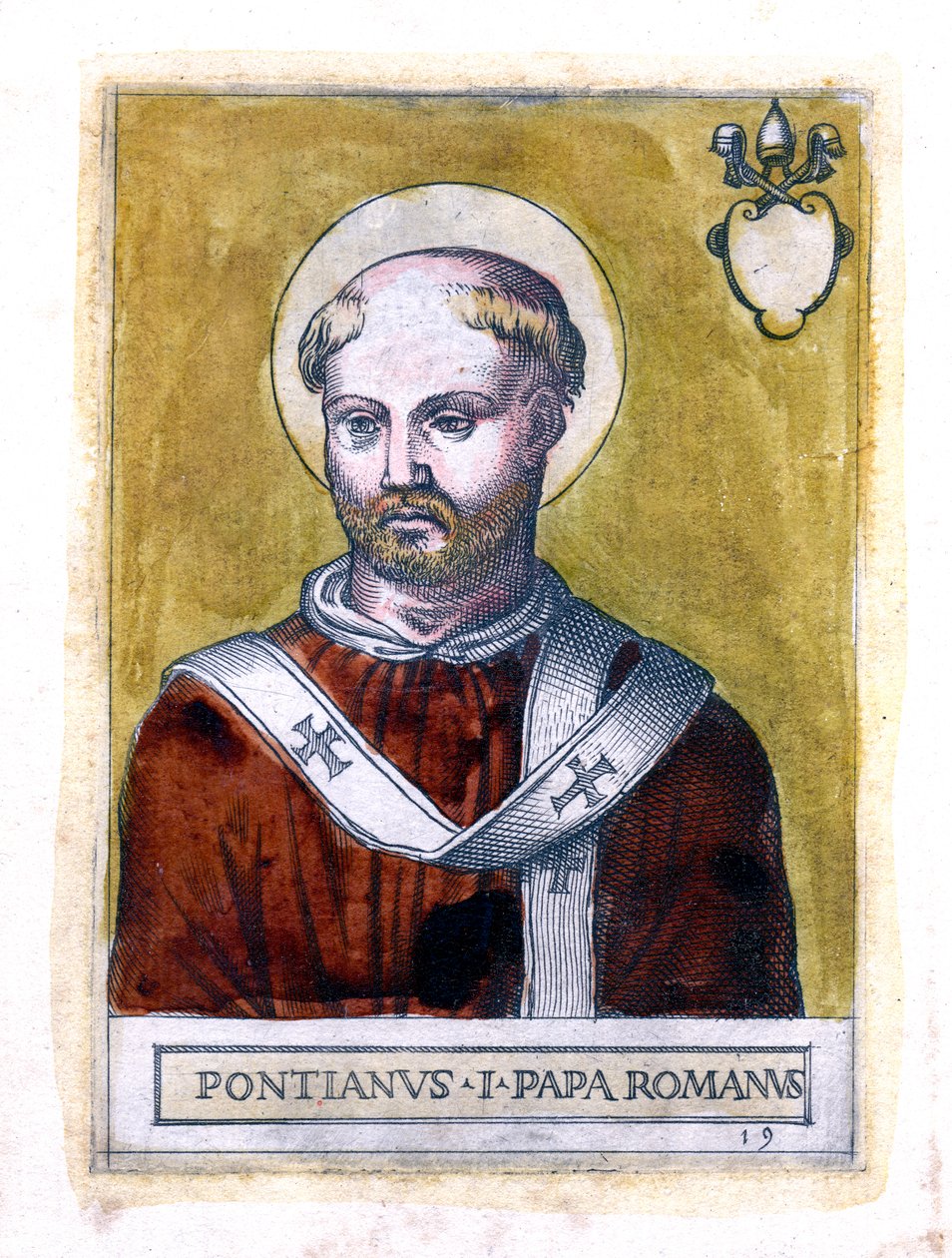 Påven Pontianus I av Unbekannt