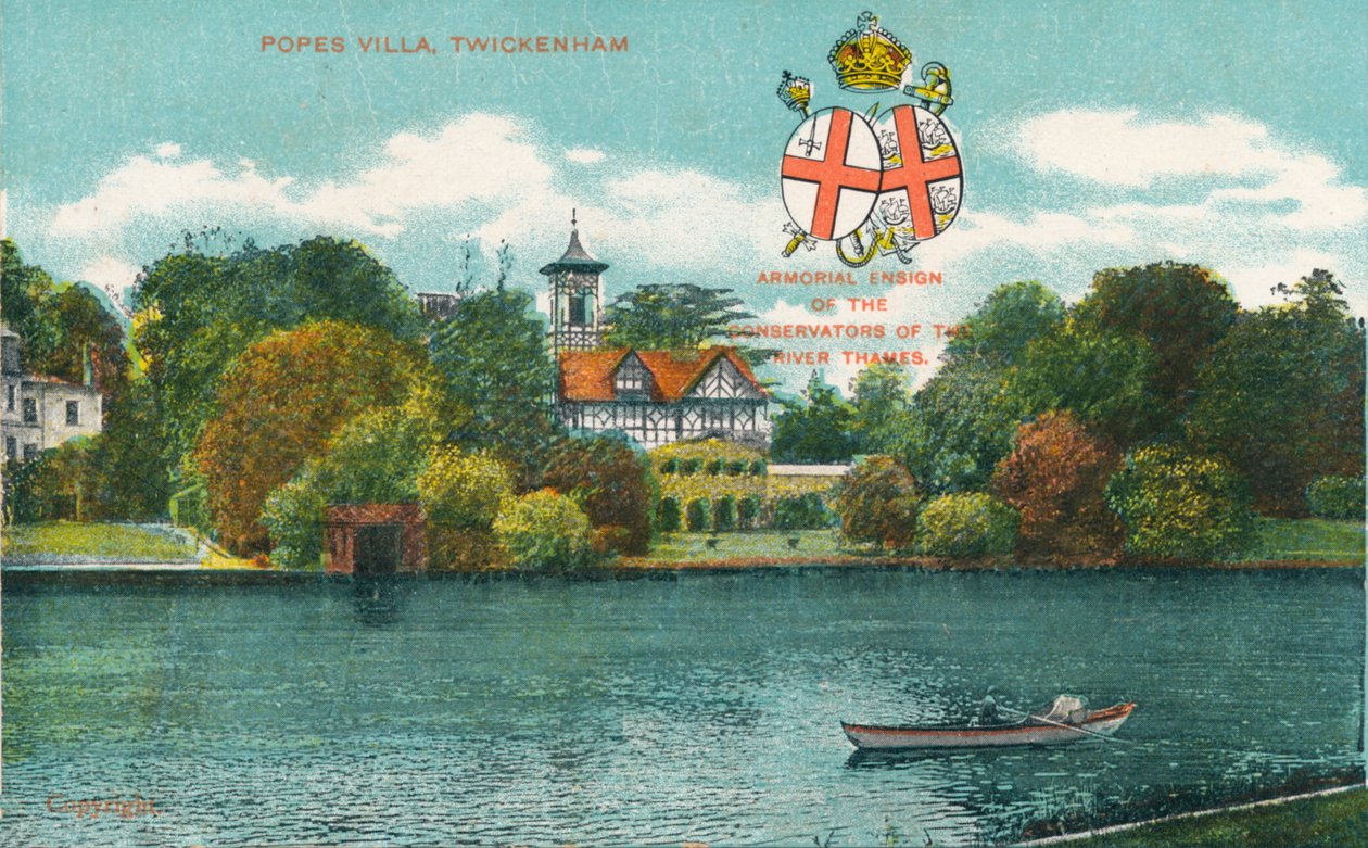 Popes Villa, Twickenham, c1910 av Unbekannt